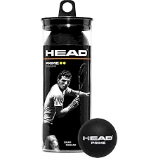 Набор мячей для сквоша HEAD Prime 287316 (Черный)