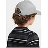 Кепка NIKE K NK CLUB CAP US CB FUT WSH серый (для детей) One Size