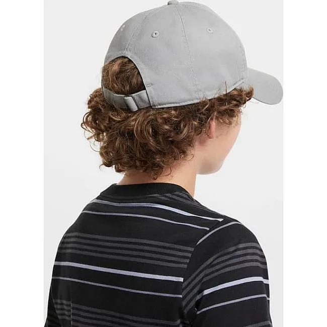 Кепка NIKE K NK CLUB CAP US CB FUT WSH серый (для детей) One Size