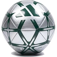 Футбольний м'яч ADIDAS STARLANCER CLB сріблястий, зелений