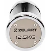 Гантель професійна сталева хромована ZELART TA-7048-12_5 (Хром)