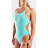 Купальник закрытый для женщин Arena TEAM SWIMSUIT SWIM TECH SOLID голубой (для женщин)