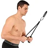 Веревка для тяги на трицепс с двойным хватом HIGHQ SPORT TA-9220 95см