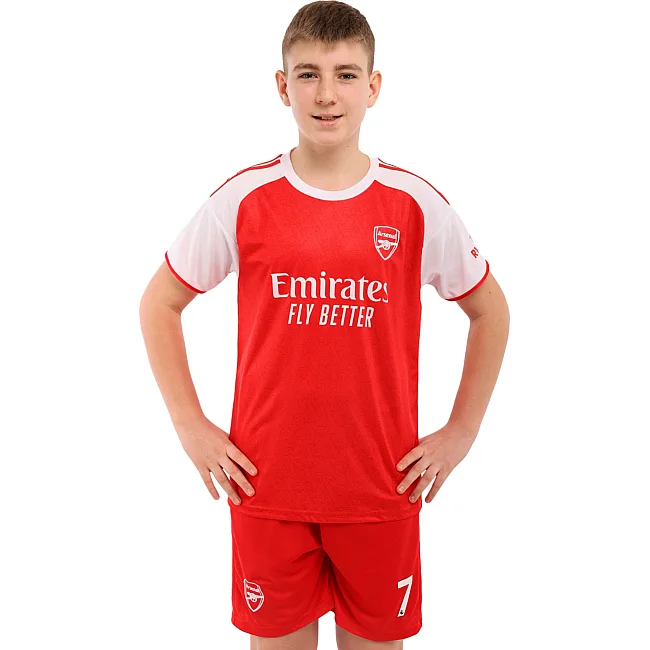 Футбольна форма дитяча із символікою клубу ARSENAL домашня 2026 SP-SPORT CO-7349 (Червоний)