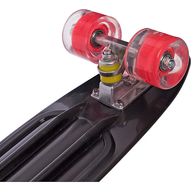 Пенни борд Penny Board круизер пластиковый со светящимися колесами 22