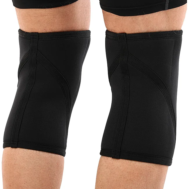 Наколенники для приседа и пауэрлфтинга 2штуки SQUAT KNEECAP EZOUS A-02 (Черный)