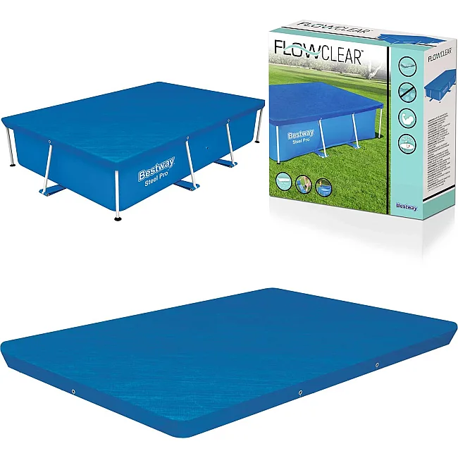Накрытие для каркасного бассейна Bestway 58105 259 x 170 см