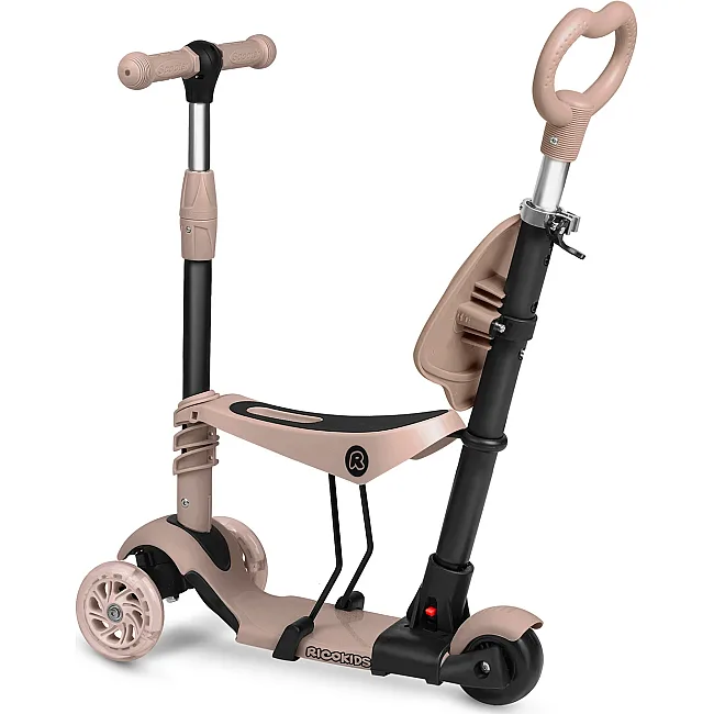 Самокат детский трехколесный Ricokids Todi бежевый