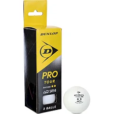 М'ячі для настільного тенісу DUNLOP PRO TOUR DL679348N 3шт