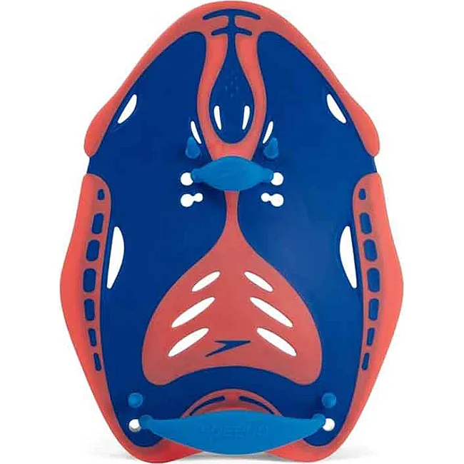 Лопатки для плавания Speedo BIOFUSE POWER PADDLE AU синий, оранжевый L