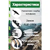 Палки для скандинавской ходьбы PowerPlay 9104 Lykke Black/White 80-135 см (пара)