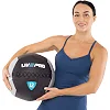 Мяч набивной медицинский для кроссфита WALL BALL LiveUp LP8100-12 12кг