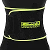 Пояс для похудения MDbuddy FI-2636 110смх20смх3мм (Черный-салатовый)