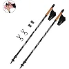 Палки для скандинавской ходьбы PowerPlay 9104 Lykke Black/White 80-135 см (пара)