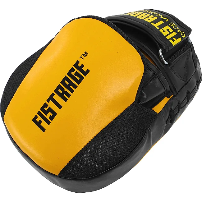 Лапа боксерская изогнутая тренировочная FLEX FISTRAGE VL-8320 26x19x5см 2штуки