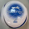 Мяч футбольный Slazenger AC football white/royal blue/silver/black size 5, ст. 307775