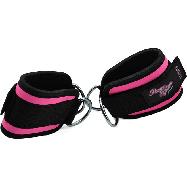 Манжеты на лодыжку POWER SYSTEM PS-3450 Gym Babe Pink