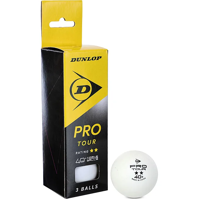 Мячи для настольного тенниса DUNLOP PRO TOUR DL679348N 3шт