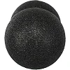 Мяч массажный двойной для МФР и самомассажа Duoball MADWAVE
 M139116101W ø8см (Черный)