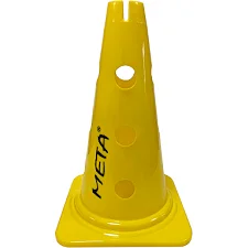 Конус для шестов и колец META Training Cone with Holes &amp; Slit желтый 30 см