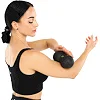 Мяч массажный двойной для МФР и самомассажа Duoball MADWAVE
 M139116101W ø8см (Черный)