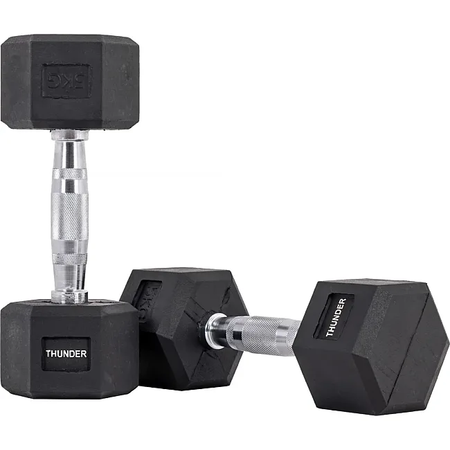 Гантель шестигранна THUNDER 5 кг (1шт)
