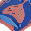 Лопатки для плавания Speedo BIOFUSE POWER PADDLE AU синий, оранжевый L