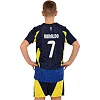 Дитяча футбольна форма із символікою футбольного AL NASSR RONALDO 7 гостьова 2025 SP-SPORT CO-4656