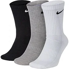 Шкарпетки Nike U NK EVERYDAY LTWT CREW 3PR