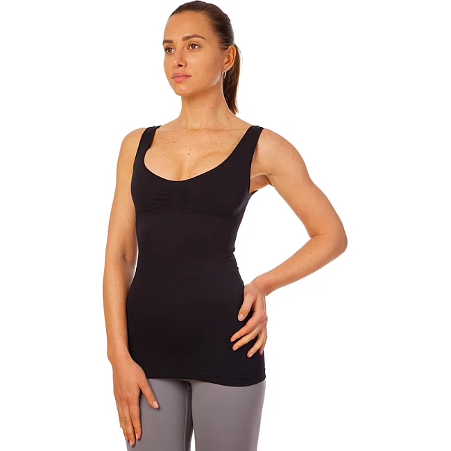 Майка утягивающая корректирующая с эфектом пуш-ап Sibote Thin vest ST-9161 (Телесный)