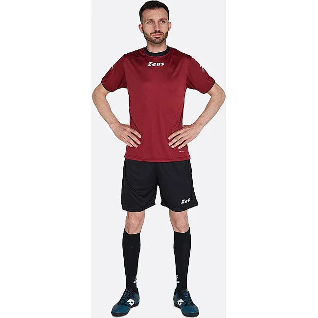 Спортивная футболка Zeus SHIRT MIDA бордовый, черный