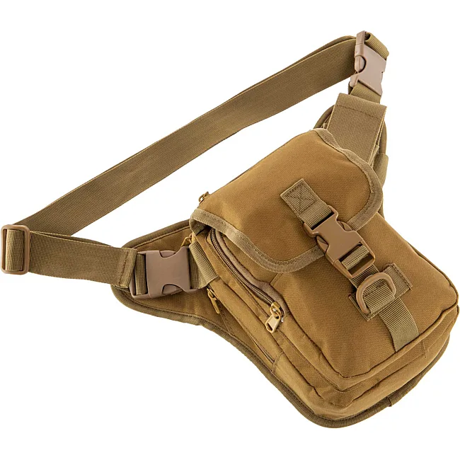 Тактическая сумка на бедро Military Ranger ZK-9116 25х15х12см 4,5л (Хаки)