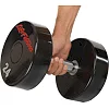Гантель професійна
 з поліуретановим покриттям LIFE FITNESS SC-80081-24 1шт 24кг
