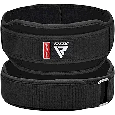 Пояс для тяжелой атлетики RDX RX5 Double Belt неопреновый Black