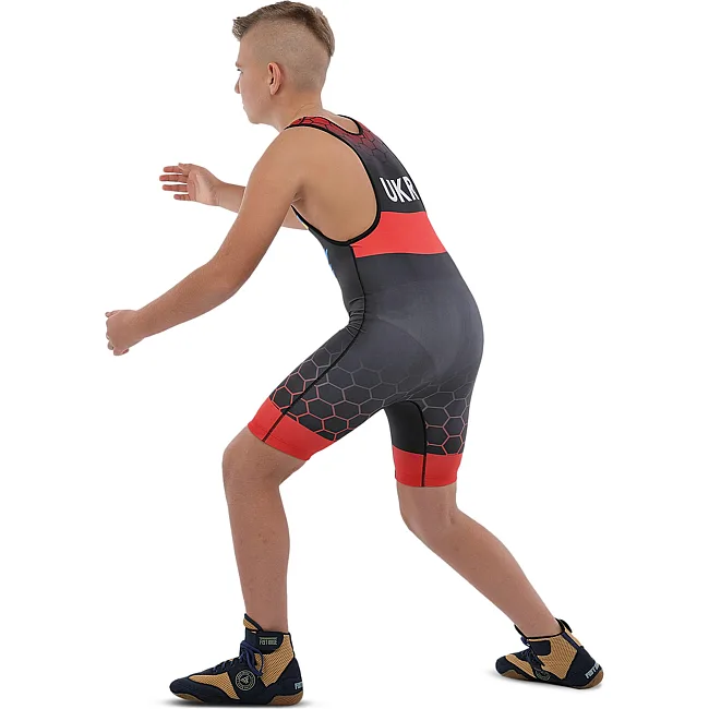 Трико для боротьби дитяче UKRAINE SP-SPORT

 JY-6605 128 см
-162см (Чорний-синій-жовтий)