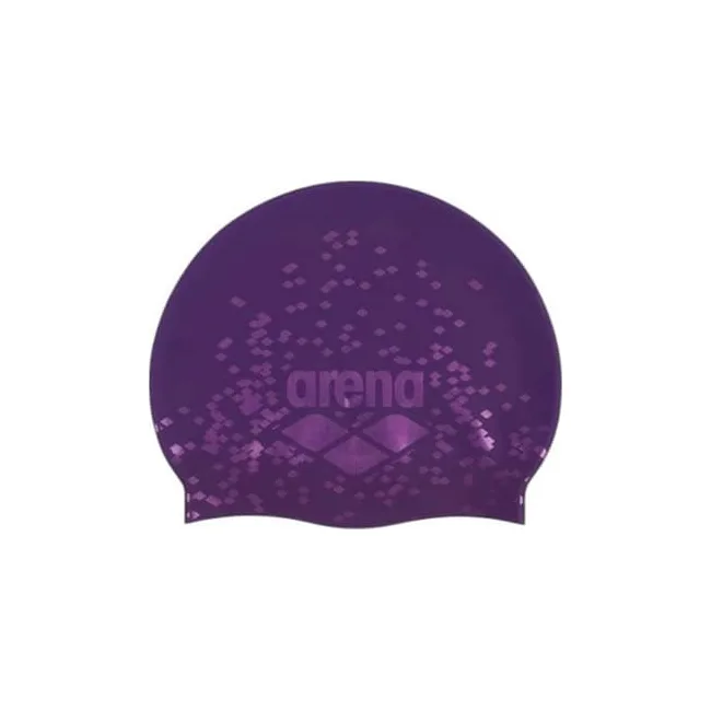 Шапочка для плавания Arena SHINE CAP фиолетовая