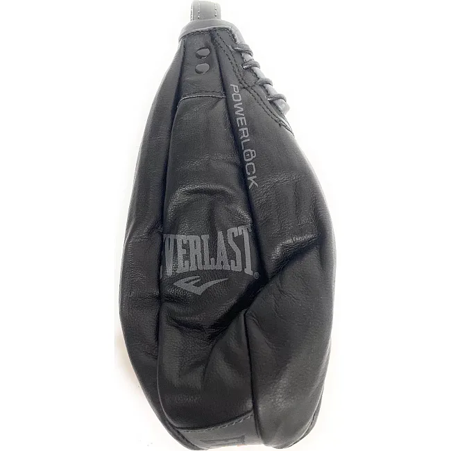 Боксерская груша Everlast POWERLOCK SPEED BAG черный L