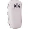 Тай-пэды ударные для тайского бокса Муай Тай изогнутые с ремнями и ручкой кожа TOP KING Extreme TKKPE-BU-M 2шт (Синий)