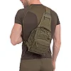Сумка-слинг тактическая
 SILVER KNIGHT YQS-099
 30x23x15см 10л (Оливковый)