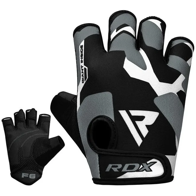 Перчатки для фитнеса RDX F6 Sumblimation Grey