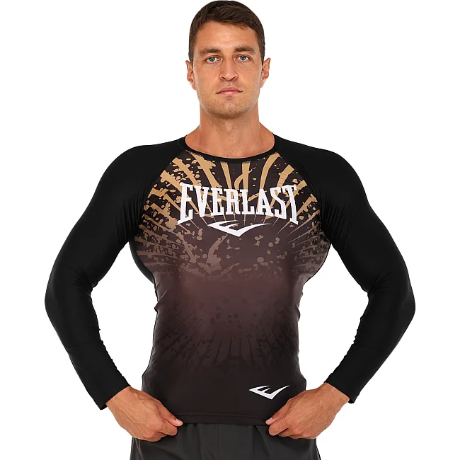 Распродажа! Рашгард лонгслив мужской EVERLAST CO-3760