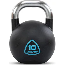 Стальна гира змагальна цільна забарвлена LiveUp LP8042-10 10кг
