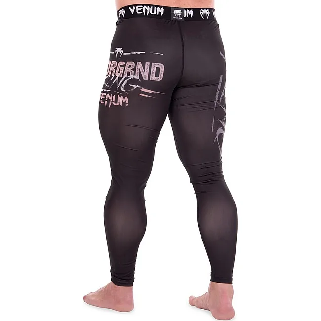 Компрессионные штаны леггинсы тайтсы VENUM
 UNDRGBND 9610 (Черный)