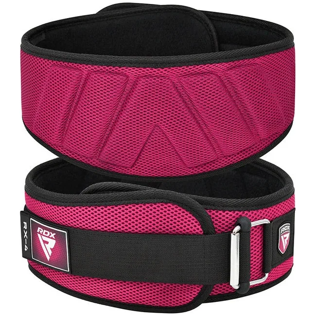 Пояс для тяжелой атлетики RDX RX4 EVA Curve неопреновый PINK