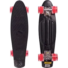Пенни борд Penny Board круизер пластиковый со светящимися колесами 22" SP-SPORT SK-5672-5