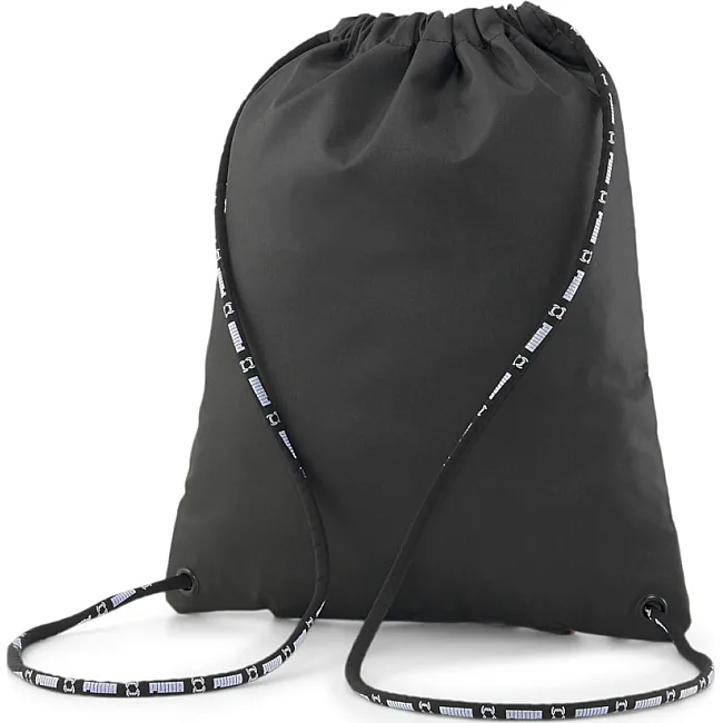 Рюкзак-мішок Puma Basketball Gym Sac 16L чорний 37,5x43 см