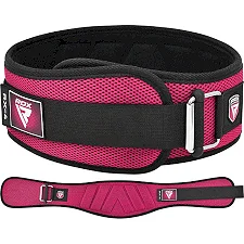 Пояс для тяжелой атлетики RDX RX4 EVA Curve неопреновый PINK