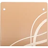 Коврик для фитнеса и спорта с люверсами для хранения LiveUp LP9009 120x60x0,7см (Светло-коричневый)