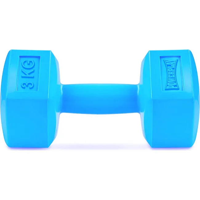 Гантели композитные POWERPLAY 4124 Hercules 2*3 кг. Синие (пара – 2шт.)