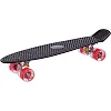 Пенни борд Penny Board круизер пластиковый со светящимися колесами 22